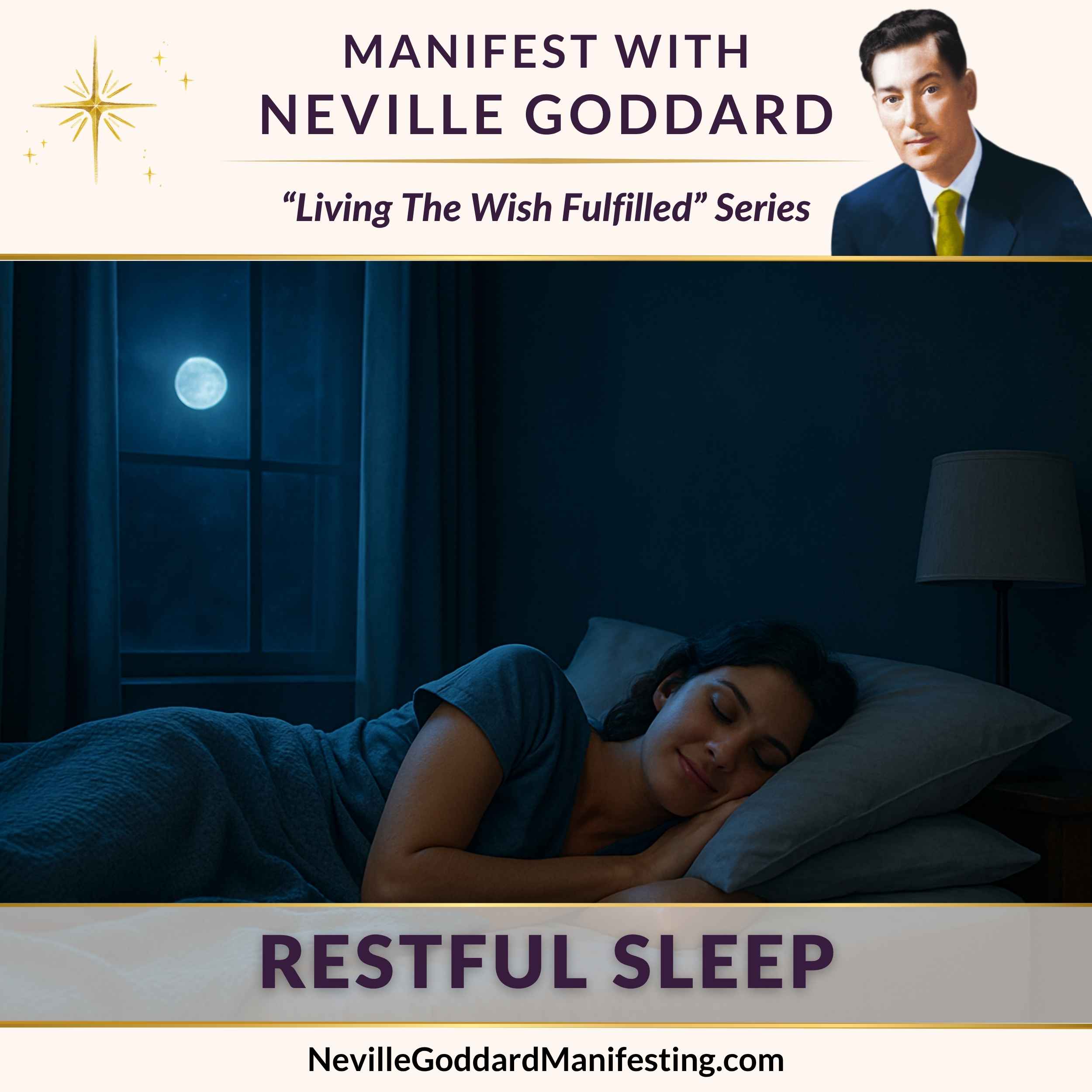 Manifest with Neville Goddard: Restful Sleep thumbnail